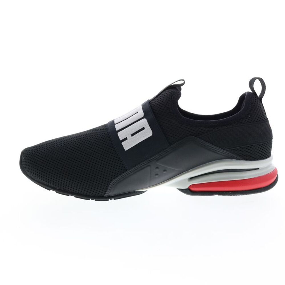 Puma Mens Axelion Slip On Black Shoes (NWT) - Picture 5 of 7